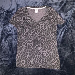 PINK Ocelot/Leopard T shirt